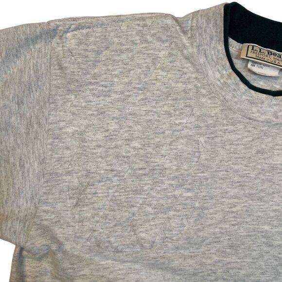 Vintage LL Bean Hunting Shooting Padded Shoulder Short Sleeve Shirt Men Medium - Picture 4 of 11